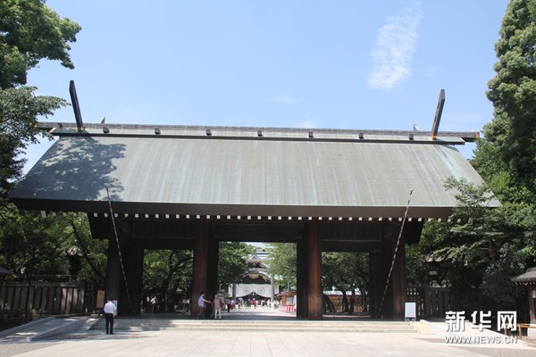 靖國(guó)神社大門。