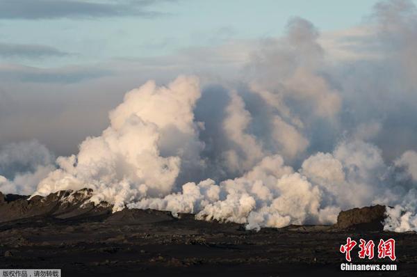 冰島火山噴發(fā)2